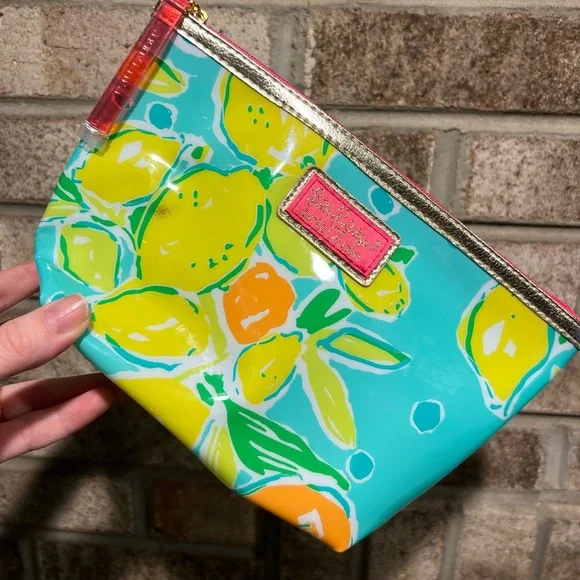 Lily Pulitzer Estée Lauder Cosmetic Makeup Bag - Picture 6 of 15